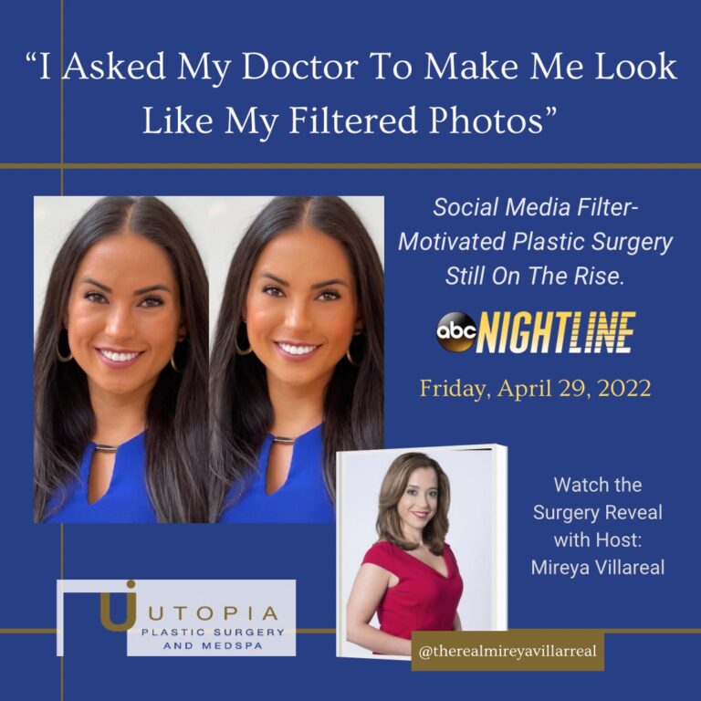 “I Asked My Doctor to Make Me Look Like My Filtered Photos” ABC Nightline BIG REVEAL